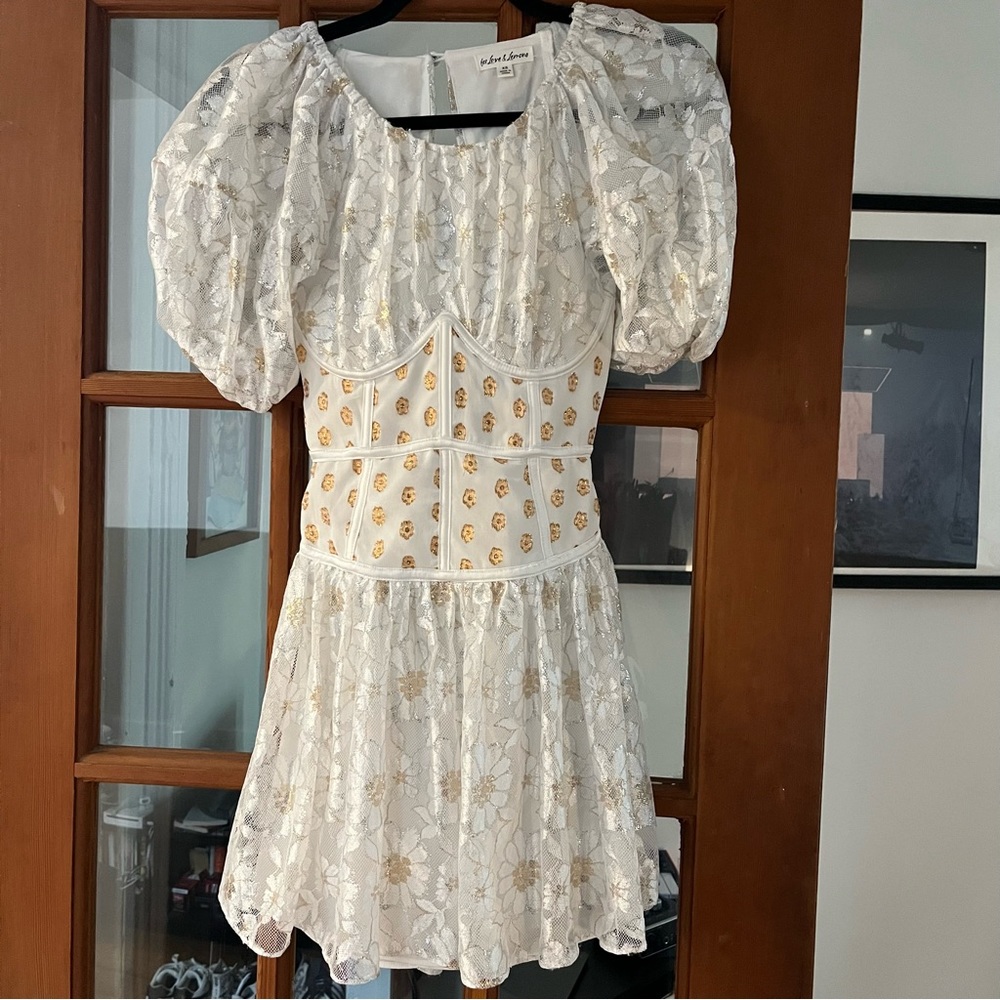 FOR LOVE AND LEMONS | Lupita Corset Mini Dress | SZ XS
